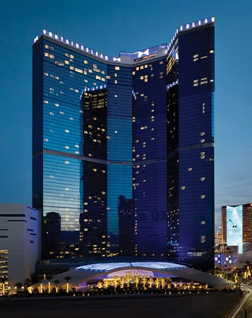 exterior view of the Fontainbleau Las Vegas